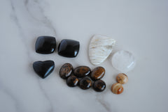 Mixed stones cabochons