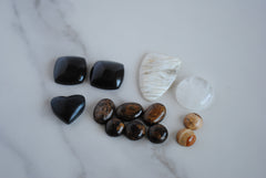 Mixed stones cabochons