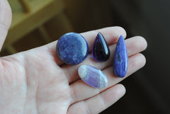 Mixed stones cabochons