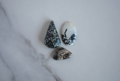 Mixed stones cabochons