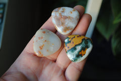 30mm trillion Ocean Jasper cabochons (Lot cc)