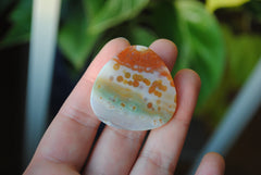 35mm trillion Ocean Jasper cabochon
