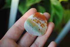 35mm trillion Ocean Jasper cabochon
