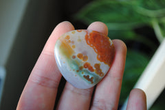 35mm trillion Ocean Jasper cabochon
