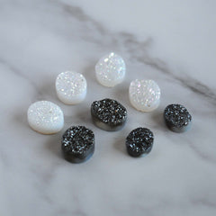 Druzy cabochons