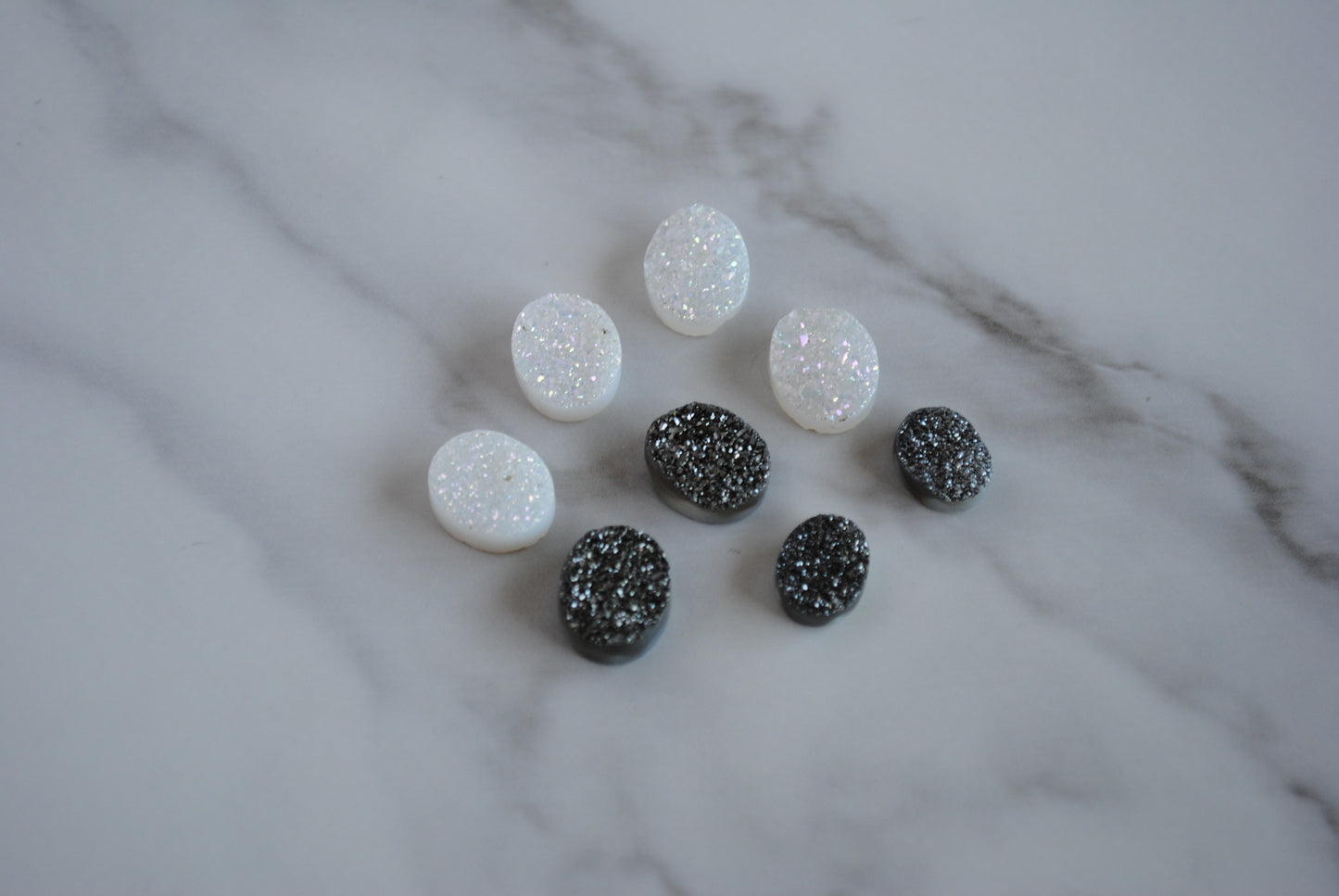 Druzy cabochons