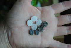 Druzy cabochons