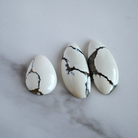 Ivory Creek variscite cabochons