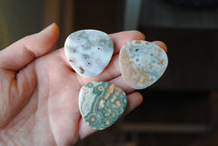 35mm trillion Ocean Jasper cabochons (Lot eee)