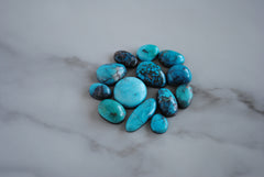 Bisbee turquoise cabochons