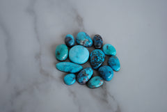 Bisbee turquoise cabochons