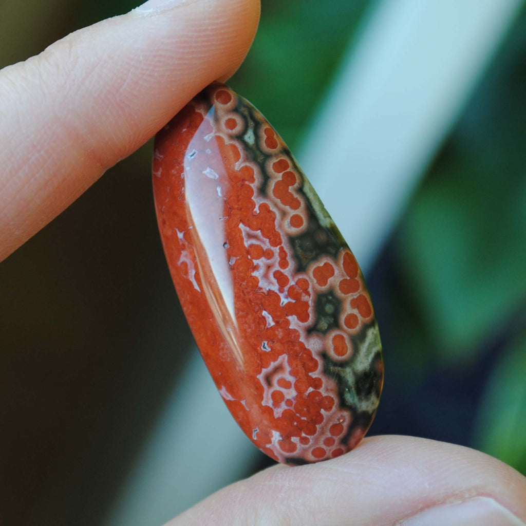 Ocean Jasper freeform cabochon