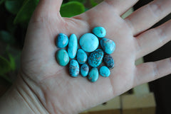 Bisbee turquoise cabochons