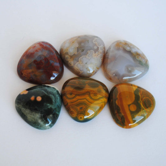 20mm trillion Ocean Jasper cabochons
