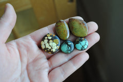 Hubei turquoise cabochons