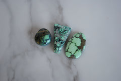 Variscite cabochons