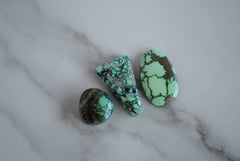 Variscite cabochons