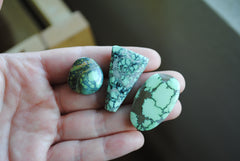 Variscite cabochons