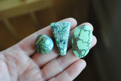 Variscite cabochons