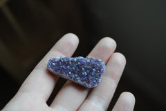 Amethyst druzy