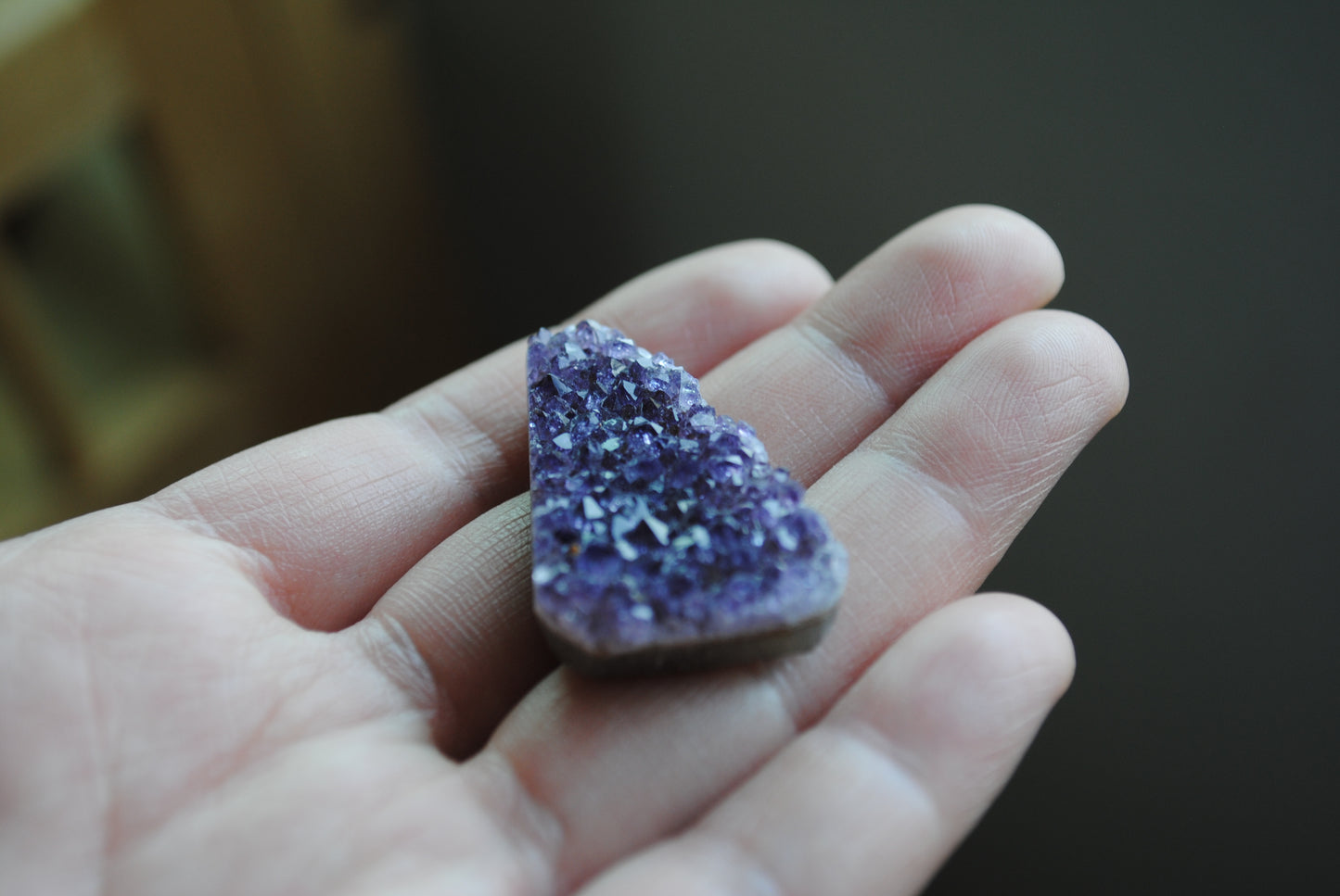 Amethyst druzy