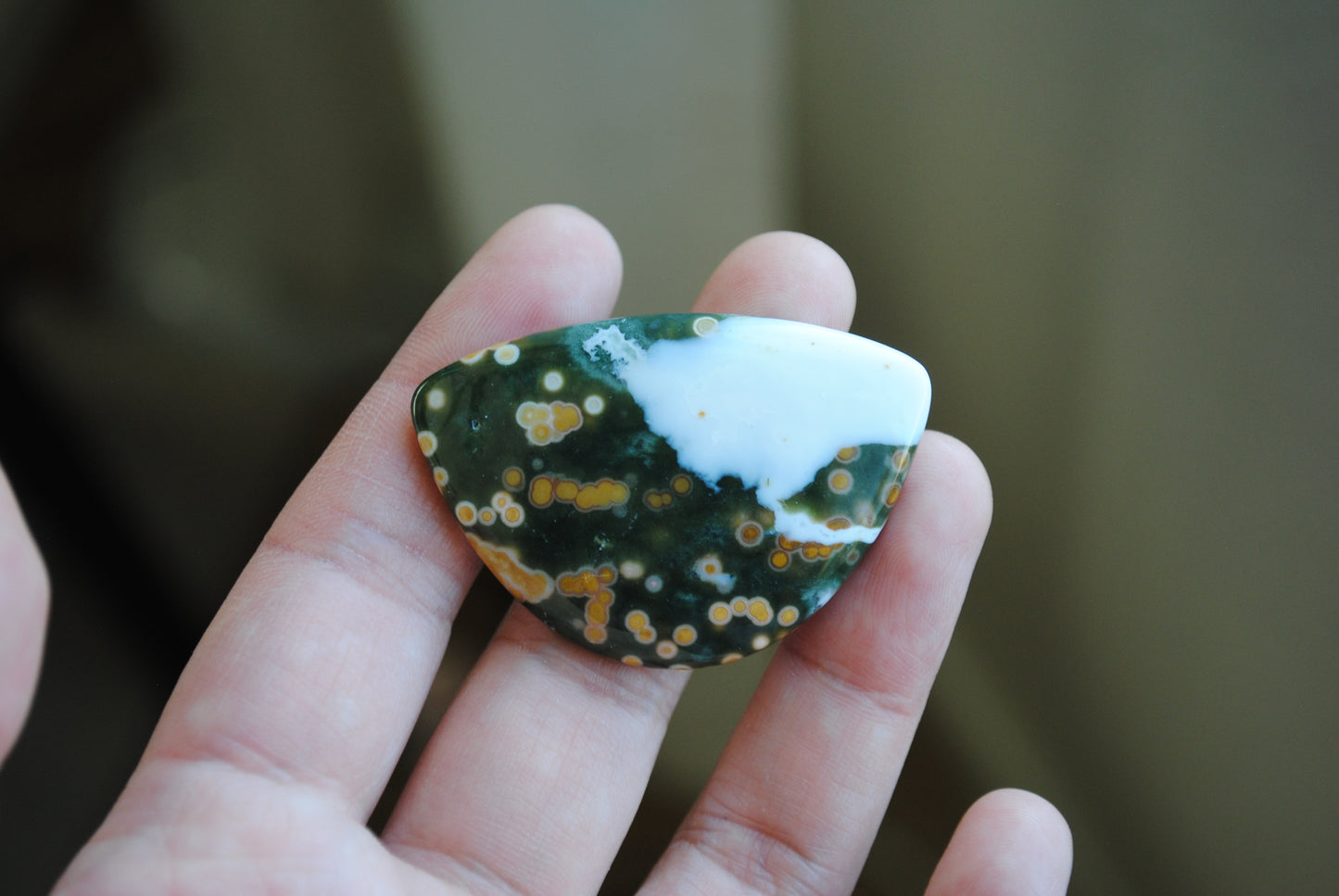 31x45mm Ocean Jasper cabochon