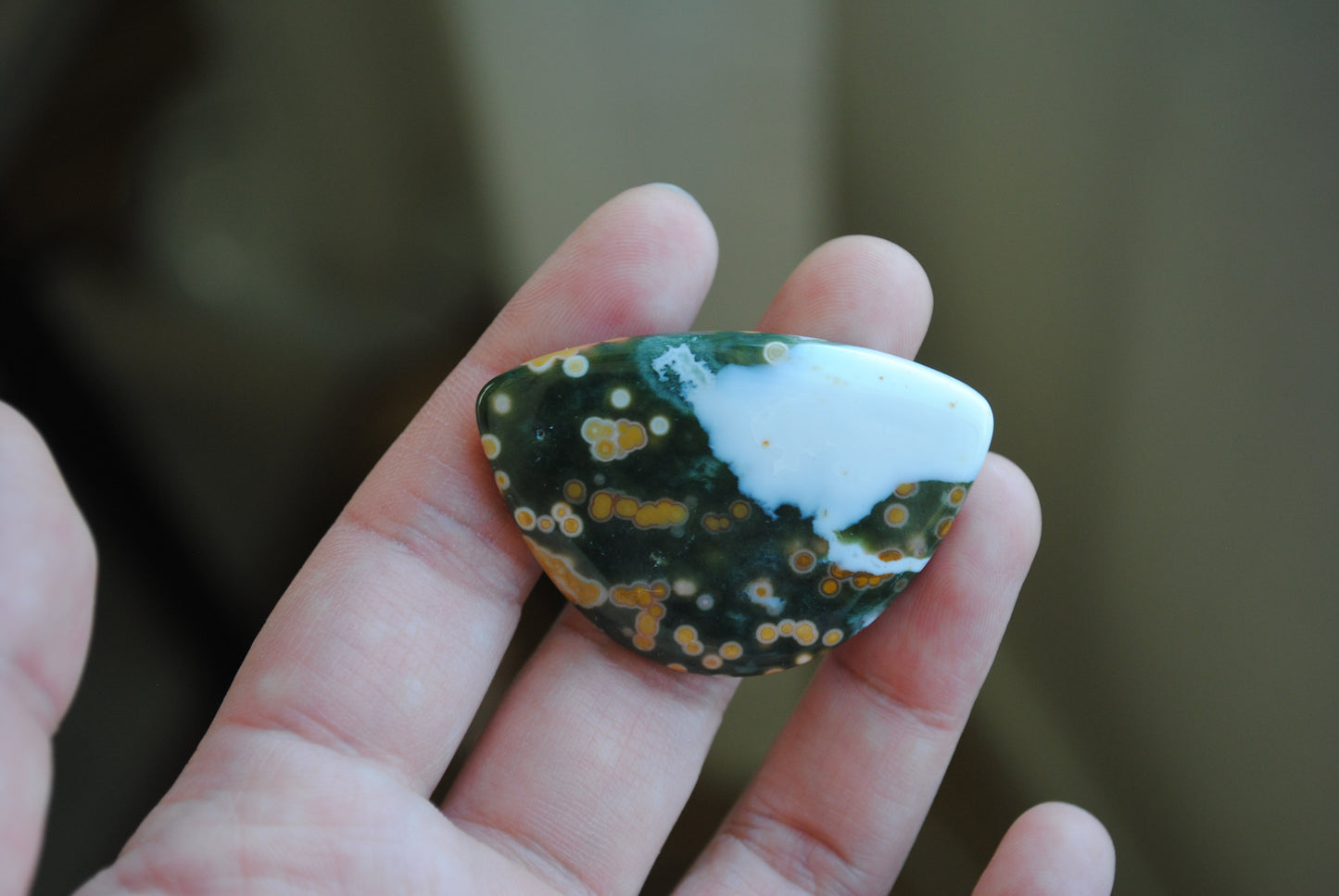 31x45mm Ocean Jasper cabochon