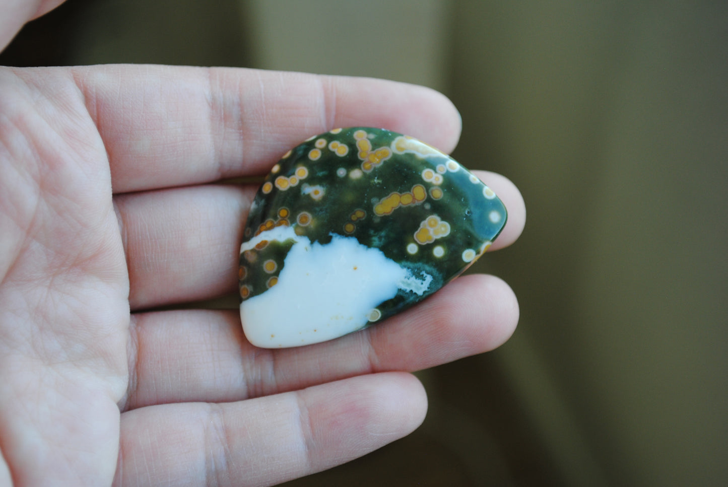 31x45mm Ocean Jasper cabochon