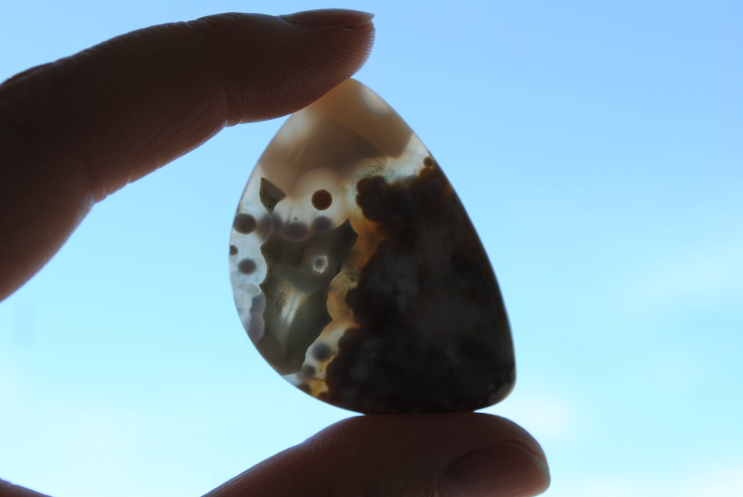 31x45mm Ocean Jasper cabochon