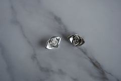 Sterling silver succulent castings (Lot B)