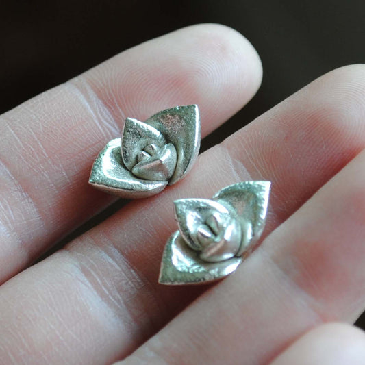 Sterling silver succulent castings (Lot B)