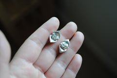 Sterling silver succulent castings (Lot B)