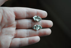 Sterling silver succulent castings (Lot B)