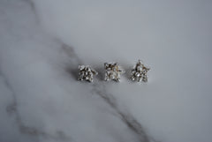 Sterling silver succulent castings (Lot D)
