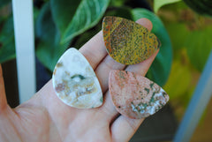 31x45mm Ocean Jasper cabochons (Lot C)