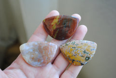 31x45mm Ocean Jasper cabochons (Lot D)