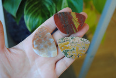 31x45mm Ocean Jasper cabochons (Lot D)