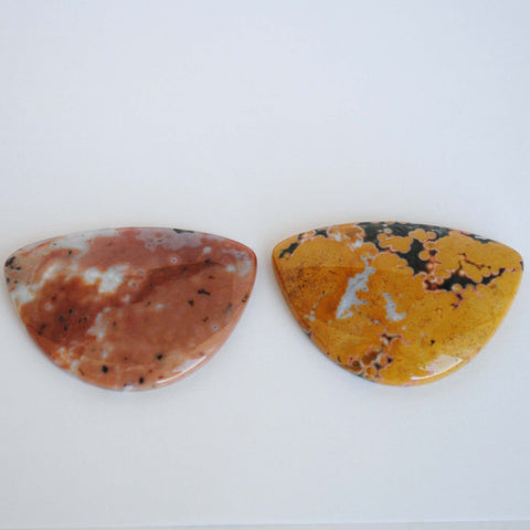 31x45mm Ocean Jasper cabochons (Lot E)