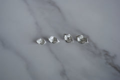 Sterling silver succulent castings (Lot G)
