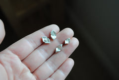 Sterling silver succulent castings (Lot G)