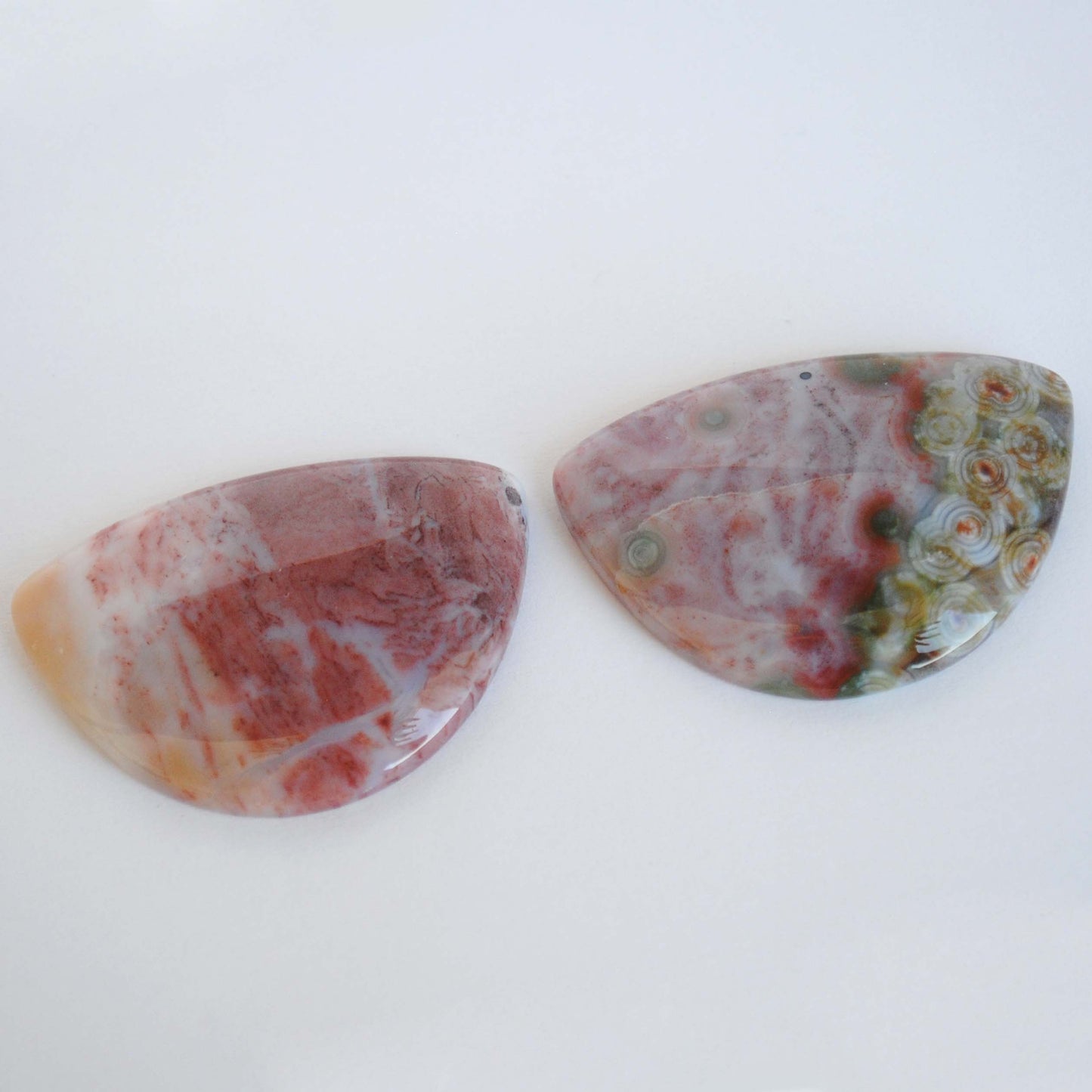 31x45mm Ocean Jasper cabochons (Lot G)
