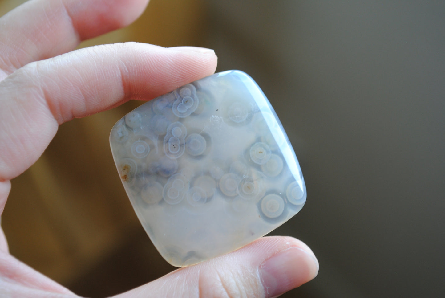 Square 40mm Ocean Jasper cabochon