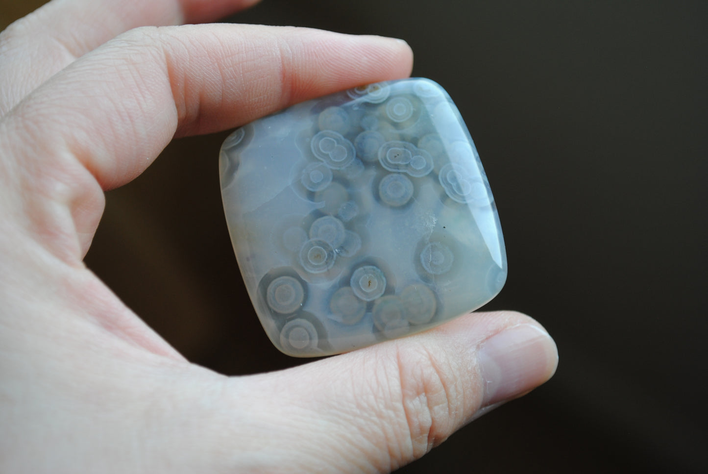 Square 40mm Ocean Jasper cabochon