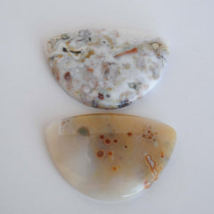 31x45mm Ocean Jasper cabochons (Lot H)