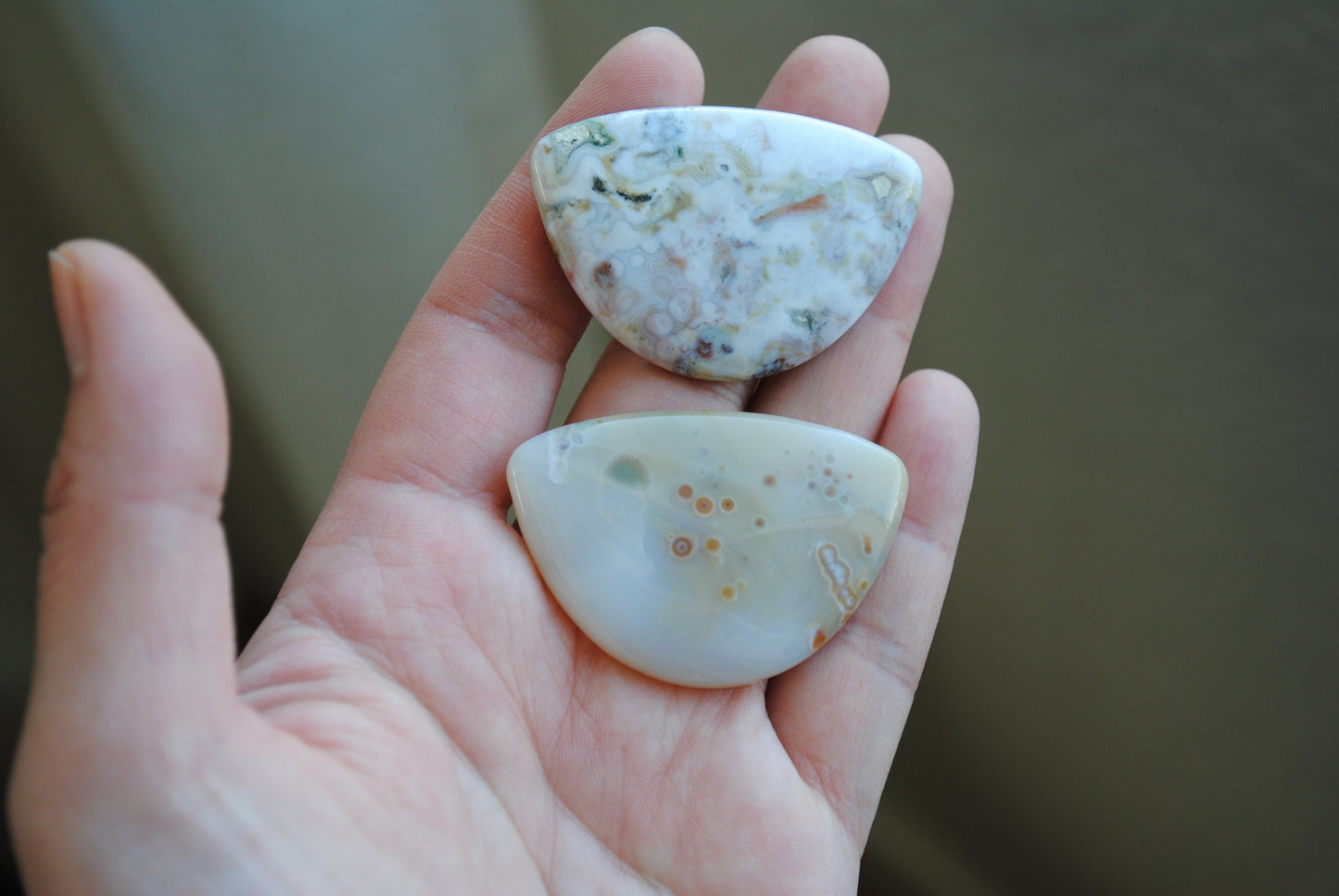 31x45mm Ocean Jasper cabochons (Lot H)
