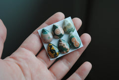 13x18mm drop/pear Ocean Jasper cabochons
