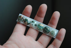 Ocean Jasper 12mm round cabochons