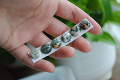 Ocean Jasper 12mm round cabochons