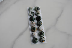 Ocean Jasper 10mm round cabochons