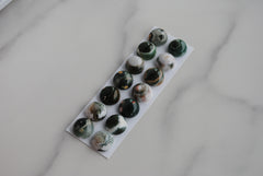 Ocean Jasper 10mm round cabochons